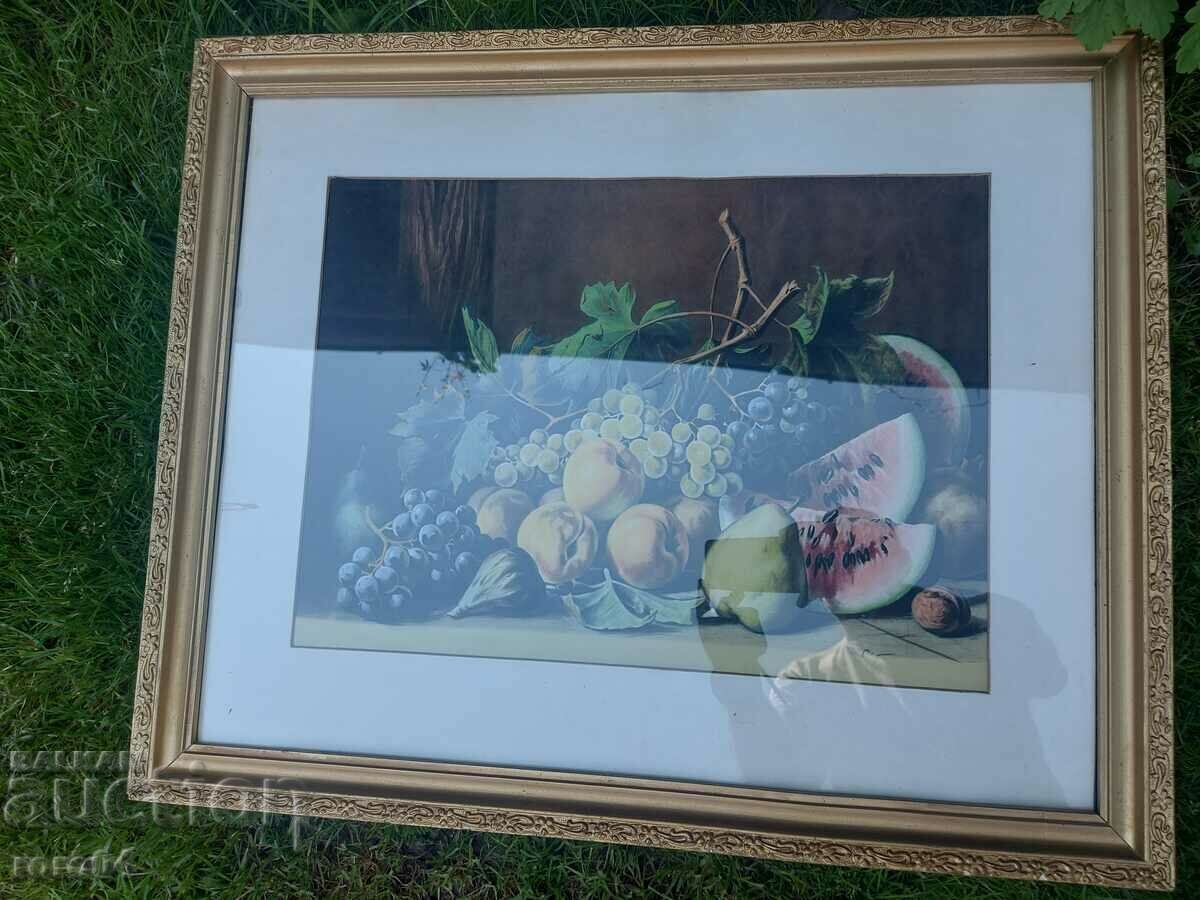 Auction  PICTURE - POSTER - FRAME - GLASS