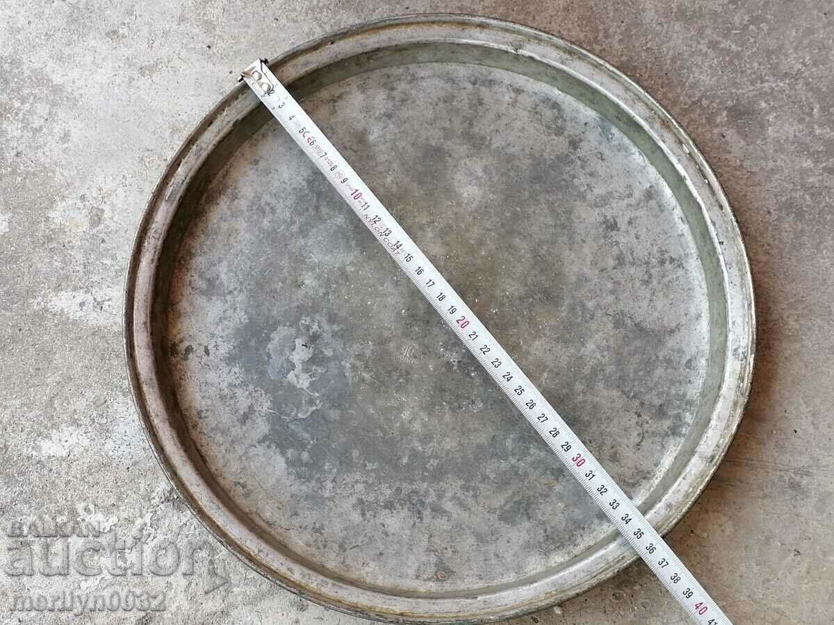 Auction Old copper tray, sahane, baker, tray, tray Auction Old copper tray, sahane, baker, tray, tray