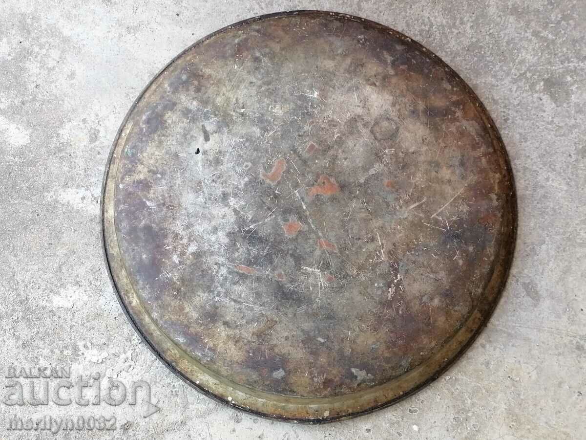 Delivery of Old copper tray, sahane, baker, tray, tray Delivery of Old copper tray, sahane, baker, tray, tray