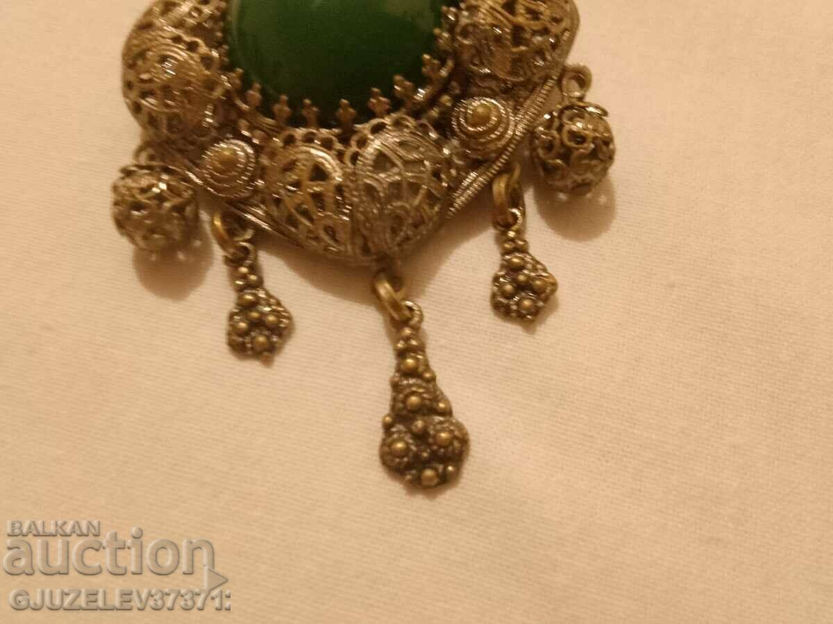 1920-1930г Брошка арт Деко филигран - 6 1920-1930г Брошка арт Деко филигран - 6