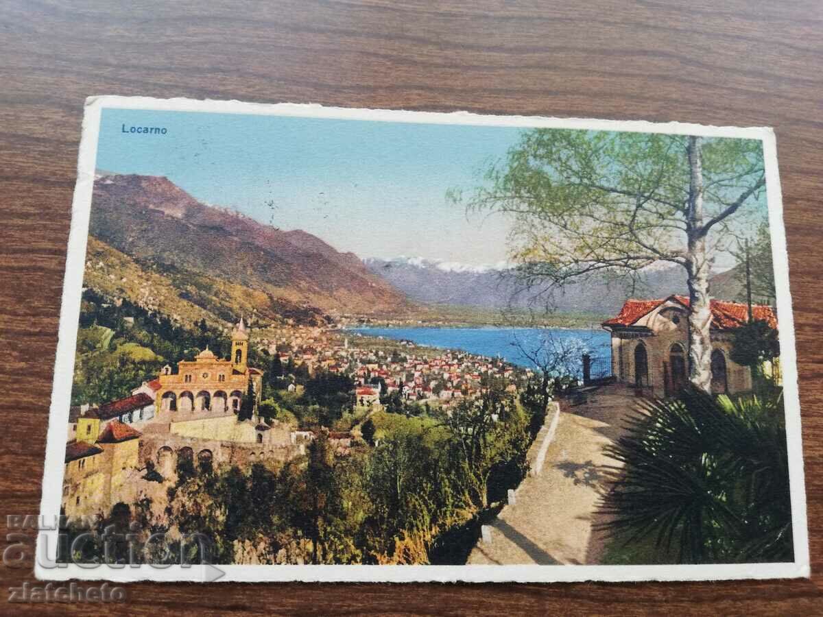 Пощенска карта преди 1945г. - Швейцария