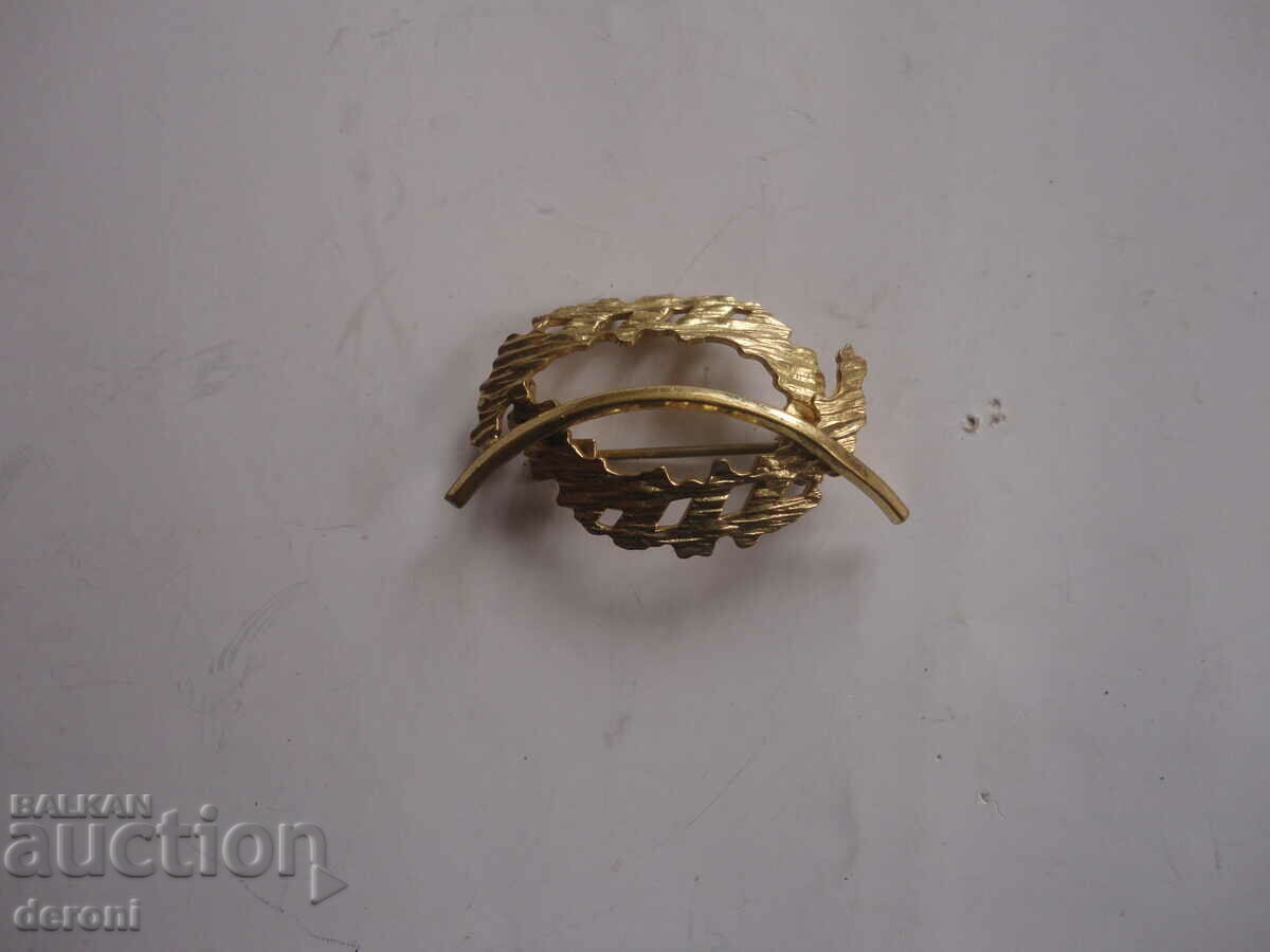Great gold plated brooch 11 - 6 Great gold plated brooch 11 - 6