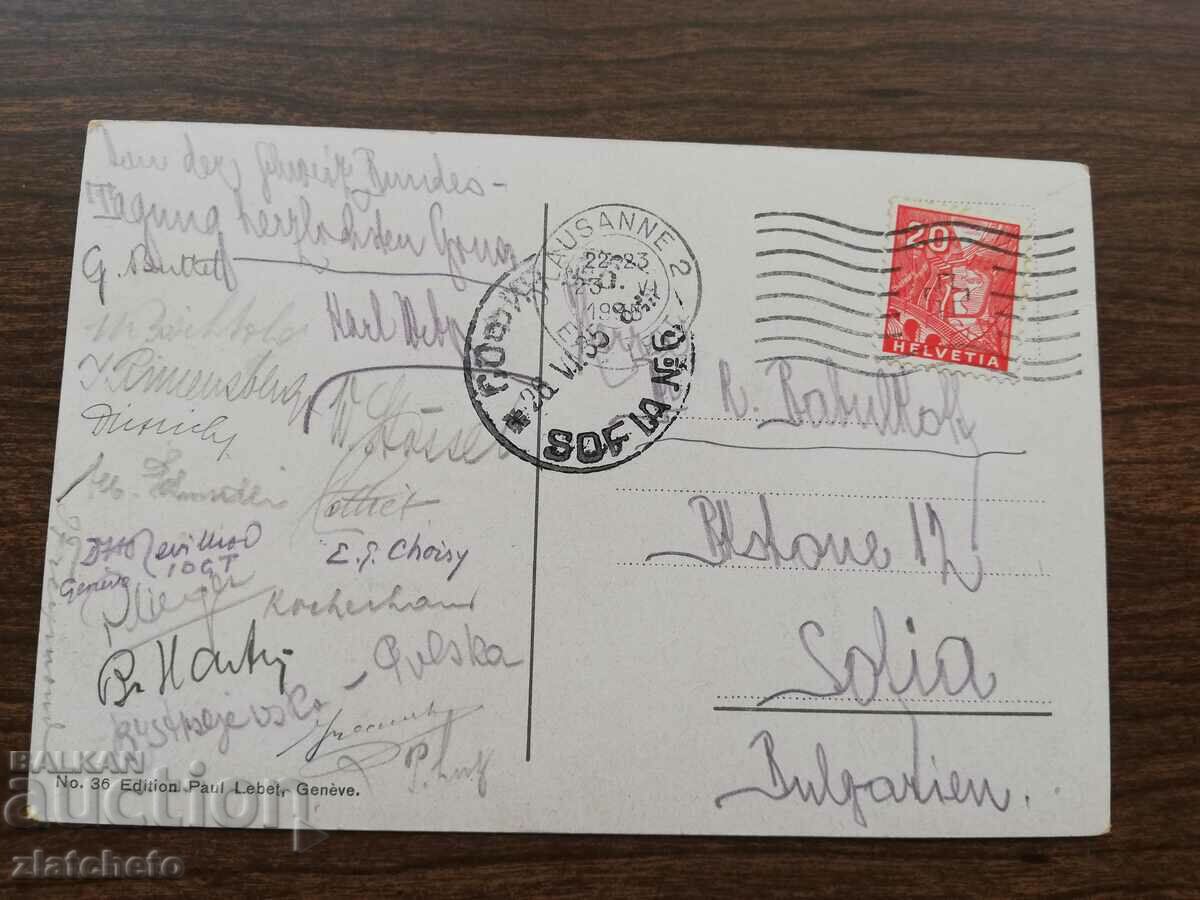 Auction Post card before 1945. - Switzerland Auction Post card before 1945. - Switzerland