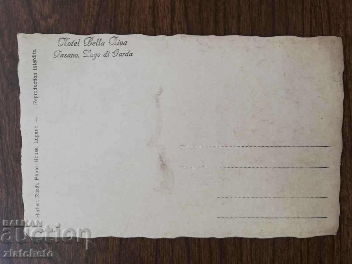 Delivery of Post card before 1945. - Delivery of Post card before 1945. -