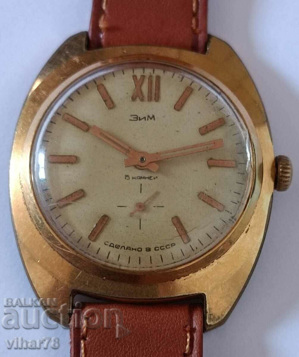 GOLD MEN'S WATCH ZIM-ZIM - 5 GOLD MEN'S WATCH ZIM-ZIM - 5