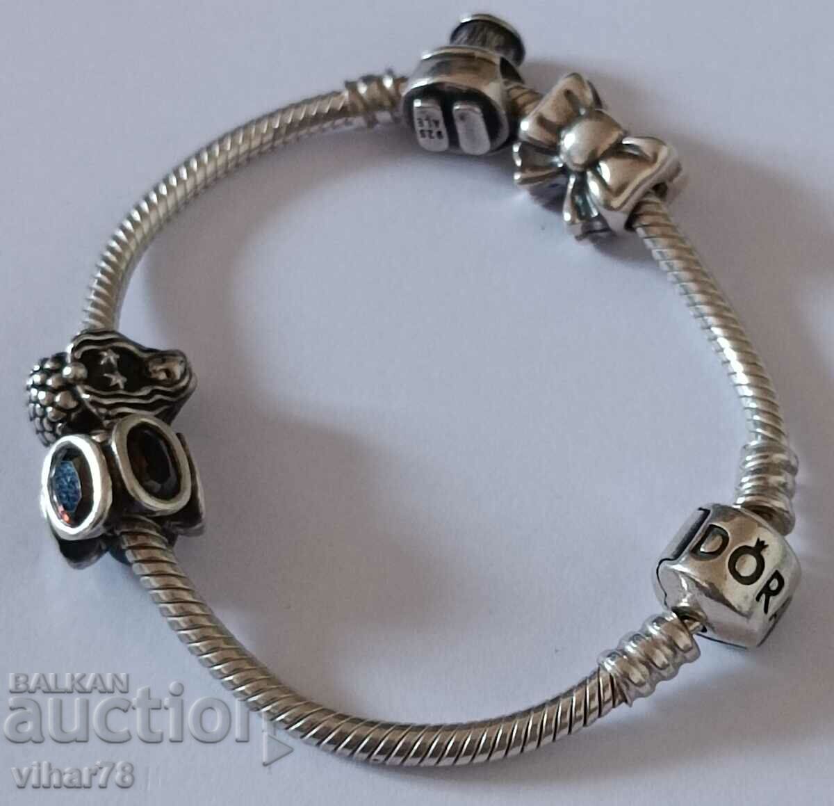 SILVER BRACELET PANDORA with price 169.99 BGN | € 86.91