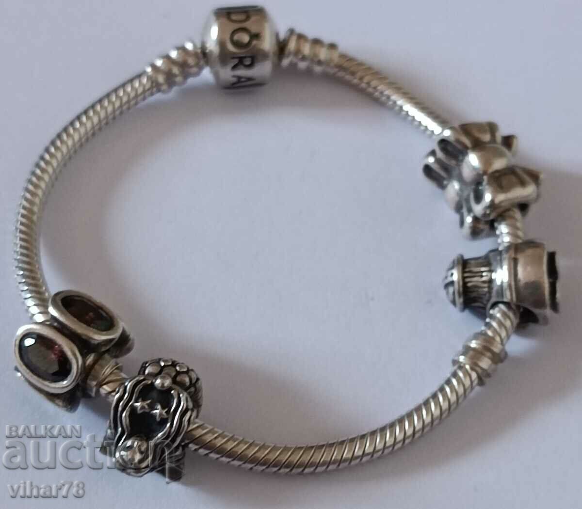 Auction  SILVER BRACELET PANDORA