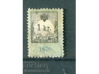 AUSTRIA - TIMBRIE - TIMBLA - 1 Kr - 1870