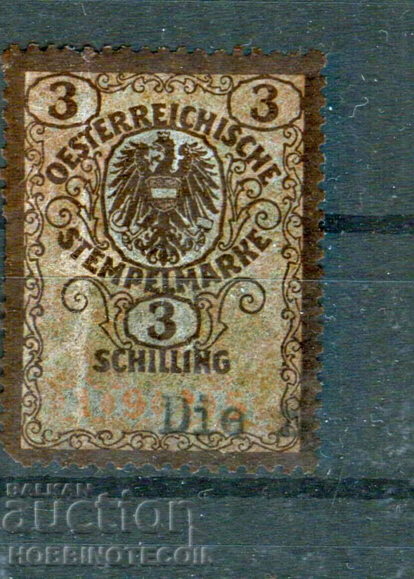 AUSTRIA - STAMPS - STAMP - 3 SCHILLINGS AUSTRIA - STAMPS - STAMP - 3 SCHILLINGS