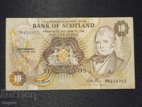 10 pounds 1989 Scotland