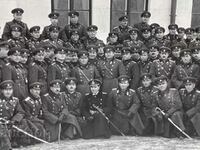 Kazanlak Ofițer Naval Militar Ofițerii Forțelor Aeriene fotografie veche