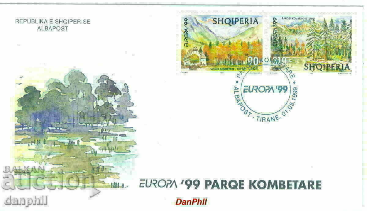 Албания 1999 ППД/FDC - Европа СЕПТ - серия