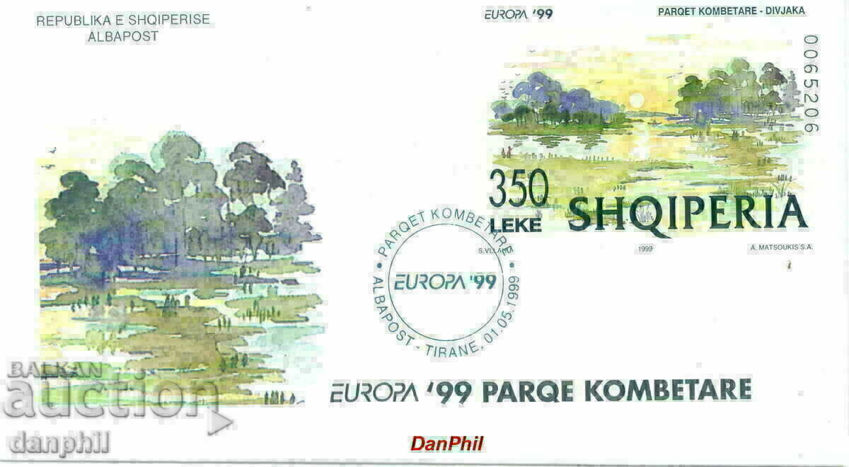 Albania 1999 PPD/FDC - Europa SEP - Bloc