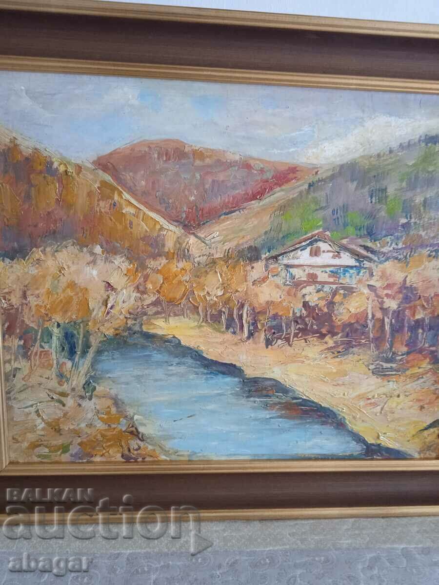 Delivery of Gancho Cholakov - oil landscape Delivery of Gancho Cholakov - oil landscape