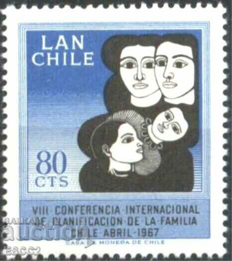 Чиста марка Конференция за семейно планиране 1967  от Чили