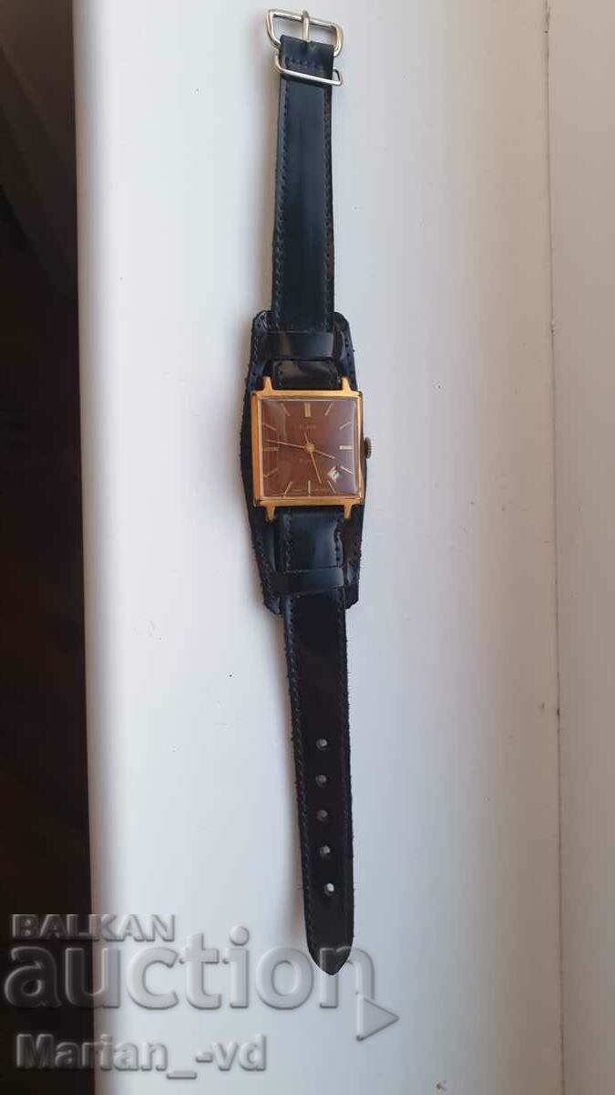 Men's gold-plated SLAVA 21 jewels watch