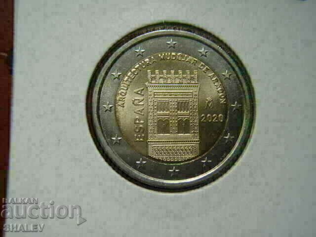 Delivery of 2 Euro 2020 Spain "Aragon" /Spain/ - Unc (2 euros) Delivery of 2 Euro 2020 Spain "Aragon" /Spain/ - Unc (2 euros)