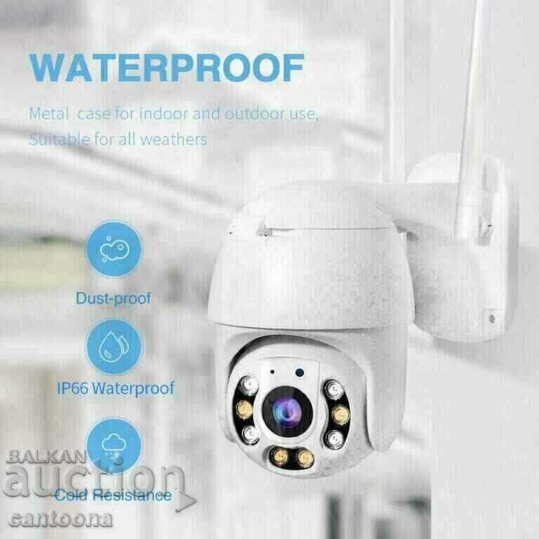 WiFi ασύρματη IP κάμερα με νυχτερινή όραση, 360°, 5 Mpx, FullHD με τιμή 54.99 BGN | € 28.12
