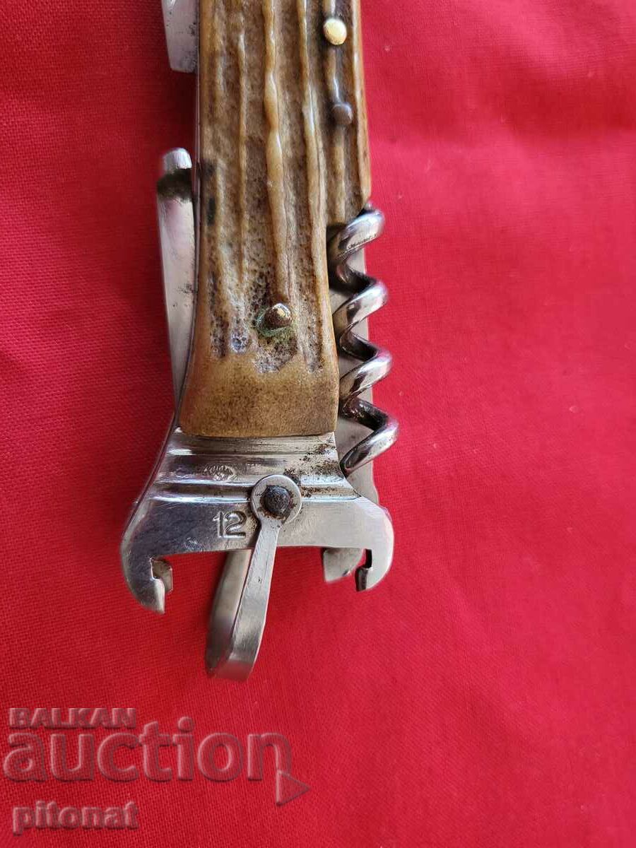 Collectible folding hunting knife TONERINI SCARPERIA - 6