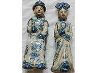 Lot of two old porcelain figurines - personal delivery only