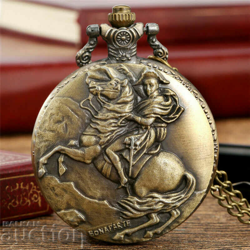 New Pocket Watch Napoleon Bonaparte Emperor of France Horse - 5 New Pocket Watch Napoleon Bonaparte Emperor of France Horse - 5