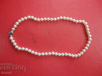 Adriana 925 sterling silver and natural pearl necklace