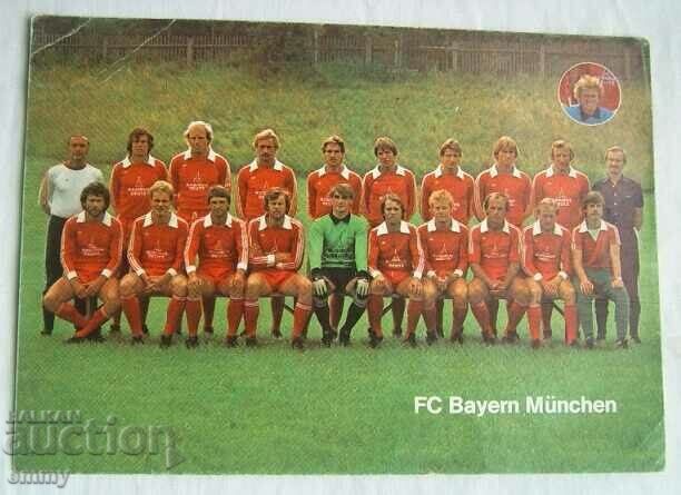 Football card - FC Bayern Munich, Germany