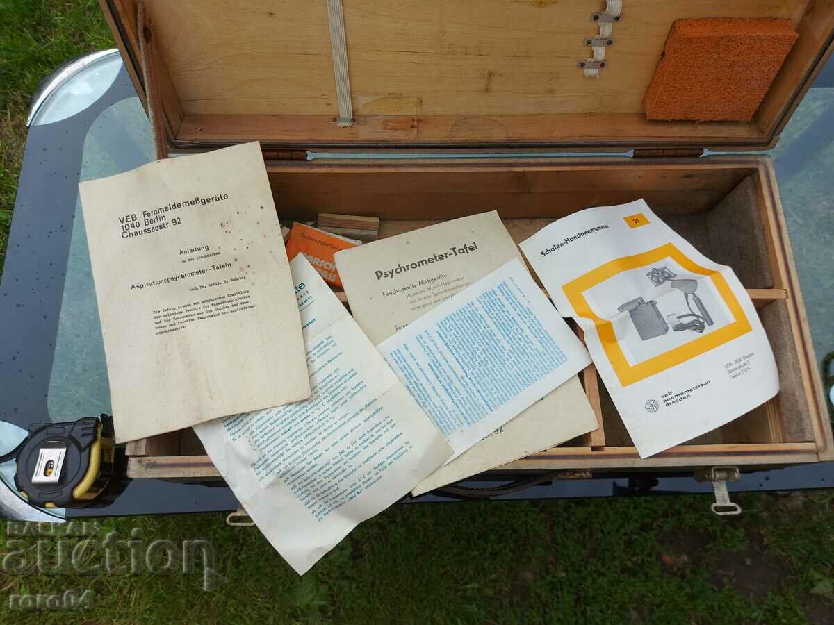 OLD GERMAN WOODEN SUITCASE with price 36.00 BGN | € 18.41 OLD GERMAN WOODEN SUITCASE with price 36.00 BGN | € 18.41