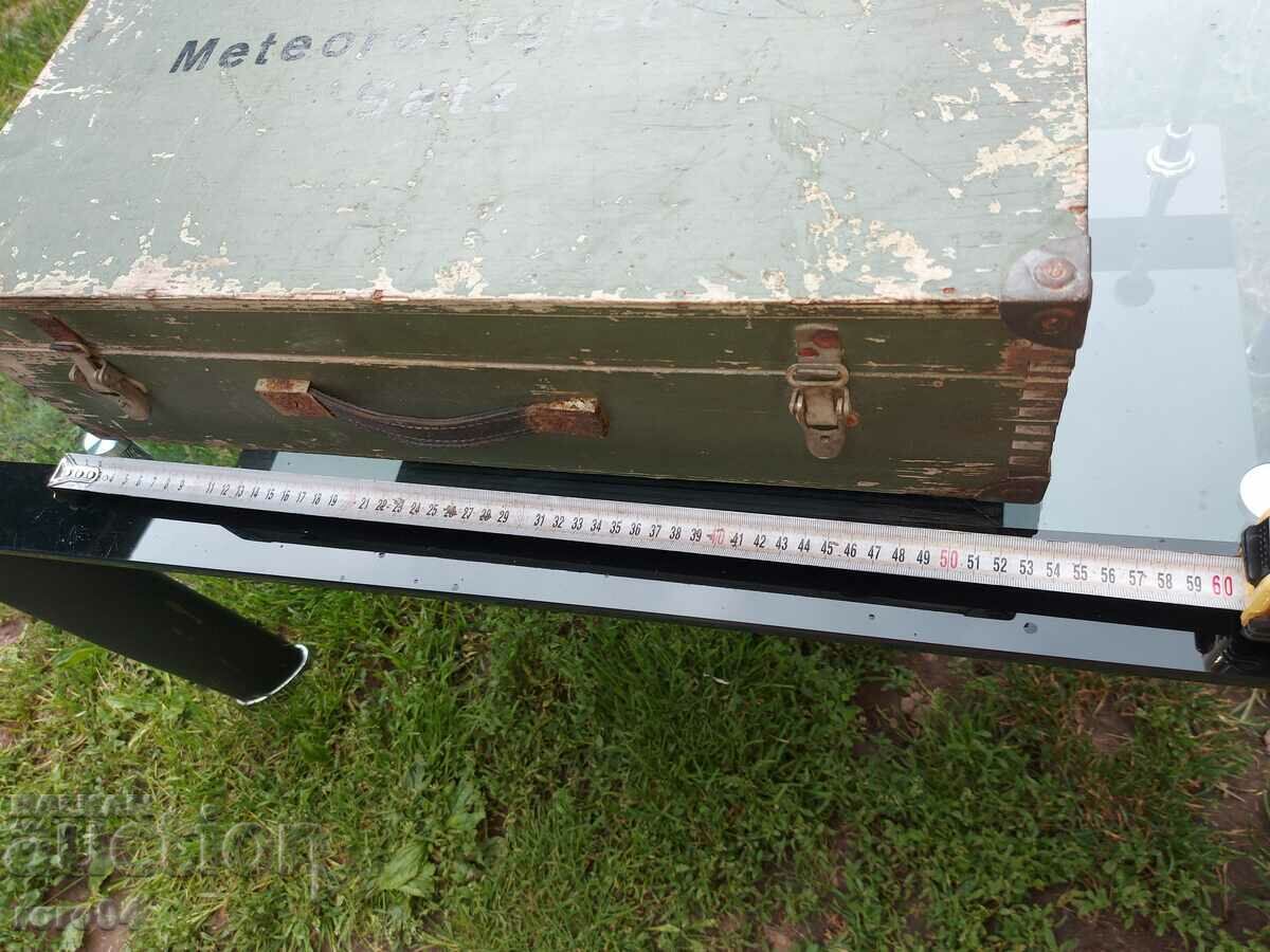 VALIZĂ VECHE DE LEMN GERMANĂ - 6