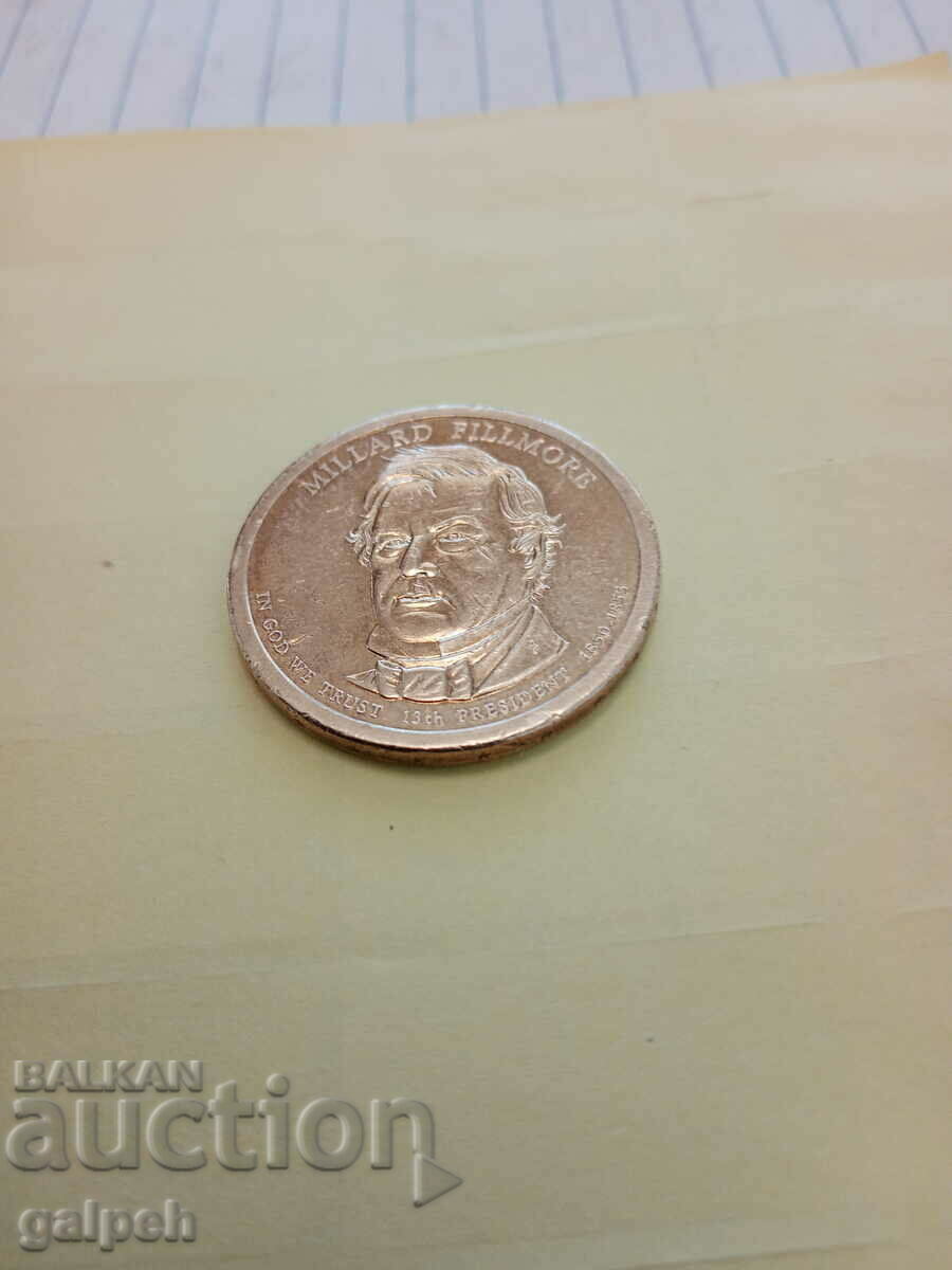 USA COIN - DOLLAR - 2010 (R) - 1 pc. - BGN 3.25 with price 3.25 BGN | € 1.66 USA COIN - DOLLAR - 2010 (R) - 1 pc. - BGN 3.25 with price 3.25 BGN | € 1.66