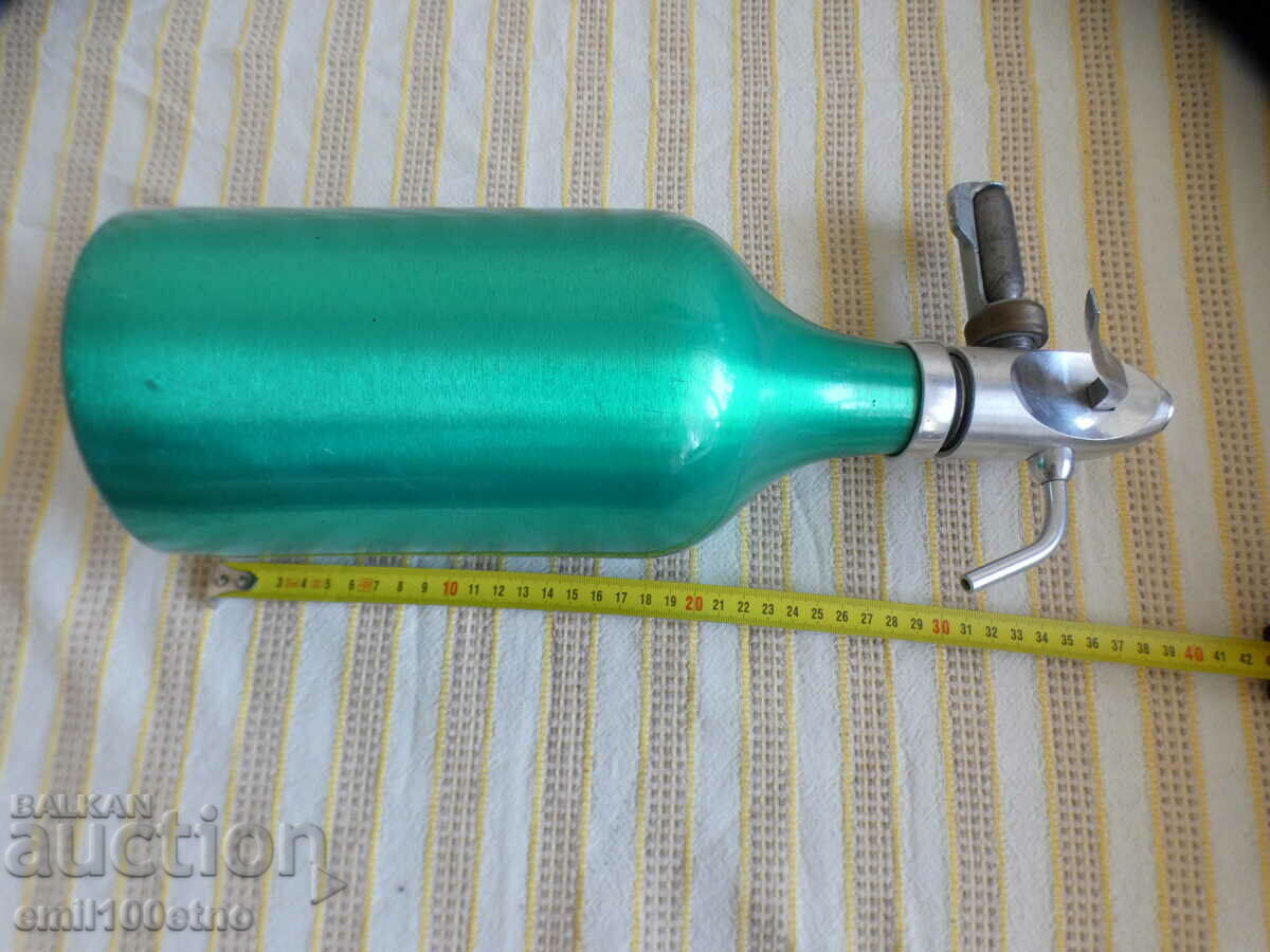 USSR soda siphon with the sign of Olympiad Moscow 80 - 7 USSR soda siphon with the sign of Olympiad Moscow 80 - 7