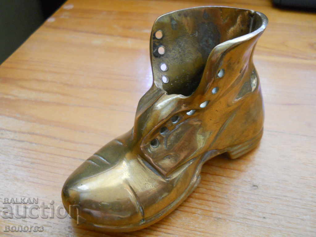 bronze shoe
