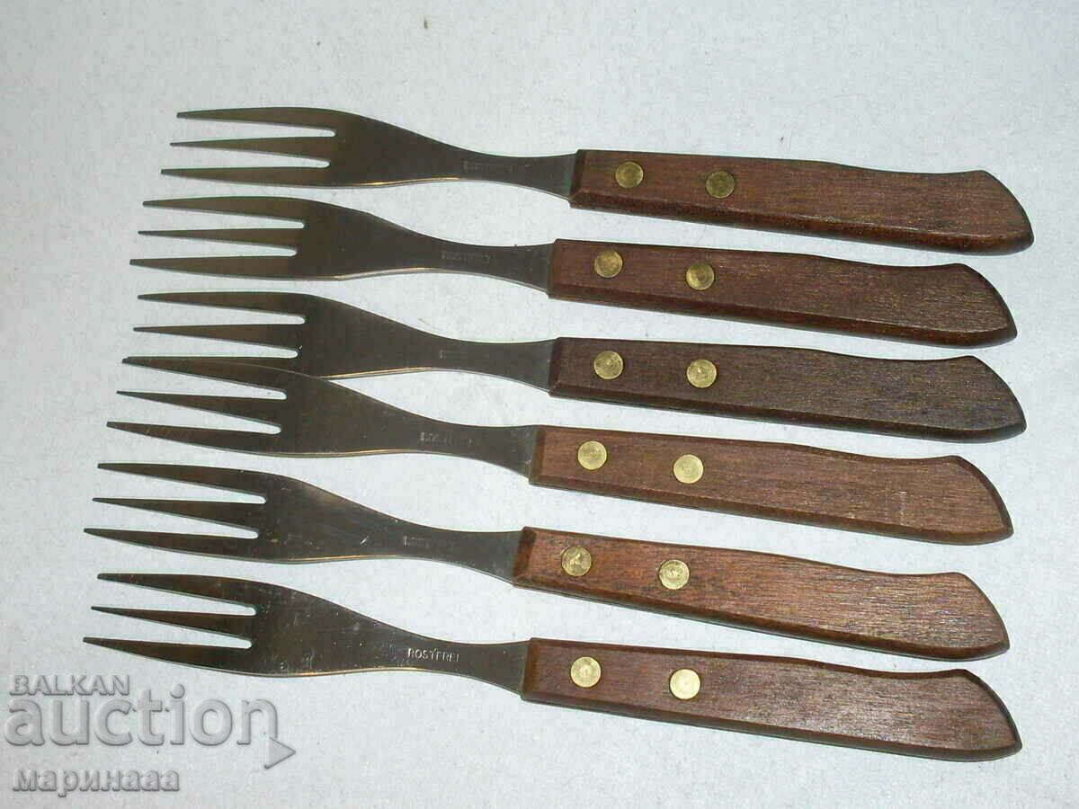 NEW ROSTFREI FORK SET with price 5.00 BGN | € 2.56 NEW ROSTFREI FORK SET with price 5.00 BGN | € 2.56