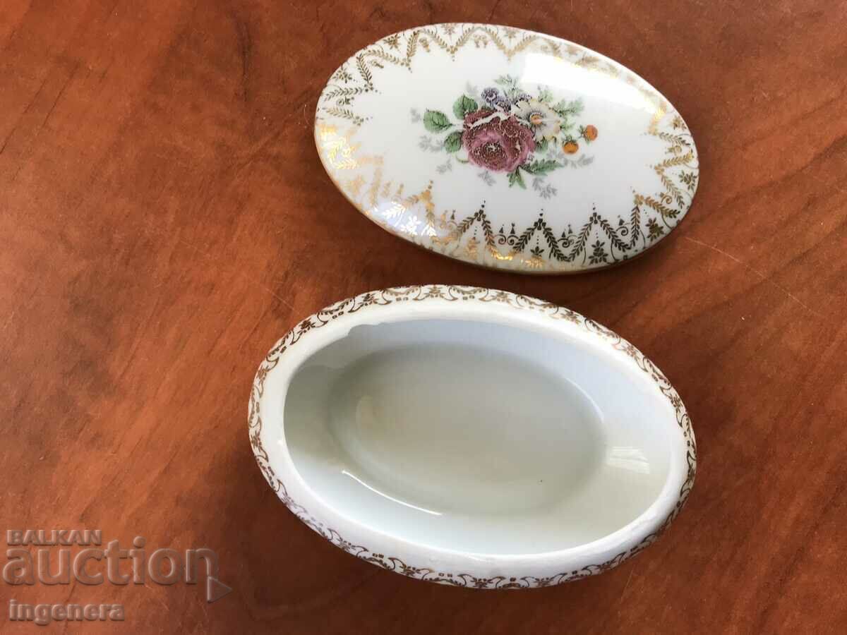 ΠΟΡΣΕΛΑΝΙΝΟ ΚΟΥΤΙ "LIMOGE" ΚΟΥΤΙ-ΓΑΛΛΙΑ LIMOGE GILT - 6 ΠΟΡΣΕΛΑΝΙΝΟ ΚΟΥΤΙ "LIMOGE" ΚΟΥΤΙ-ΓΑΛΛΙΑ LIMOGE GILT - 6