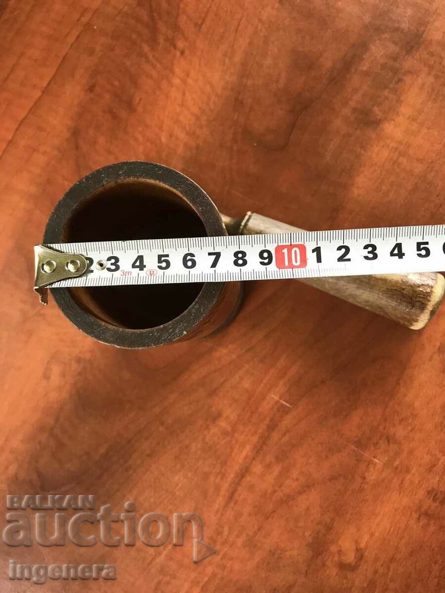 Auction MORTAR MORTAR WOOD KNOCK ANTIQUE Auction MORTAR MORTAR WOOD KNOCK ANTIQUE