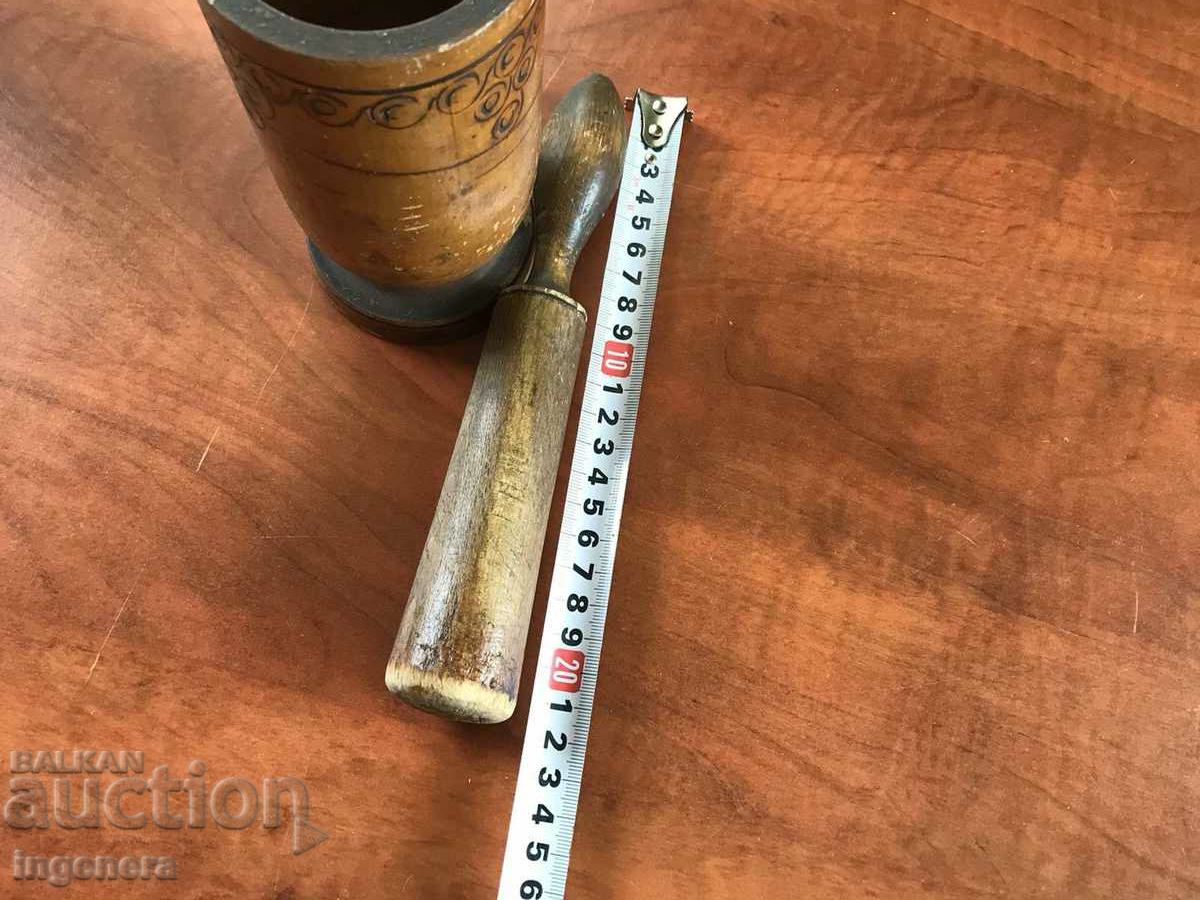 Delivery of MORTAR MORTAR WOOD KNOCK ANTIQUE Delivery of MORTAR MORTAR WOOD KNOCK ANTIQUE