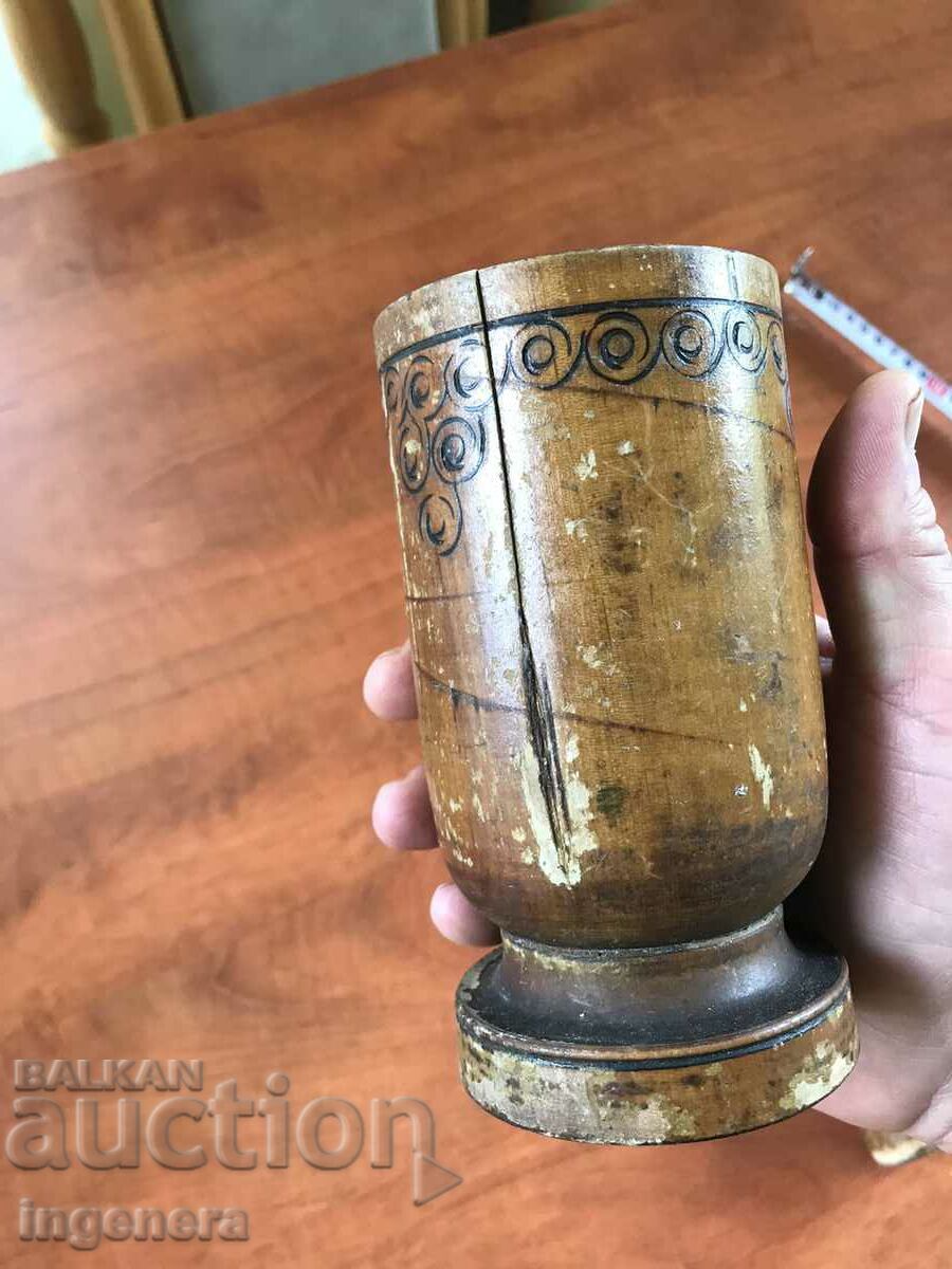 MORTAR MORTAR WOOD KNOCK ANTIQUE - 6 MORTAR MORTAR WOOD KNOCK ANTIQUE - 6