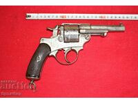 Antique French revolver. Working. 11mm.
