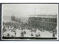 Варна смесен плаж 1930 ПК пощенска карта