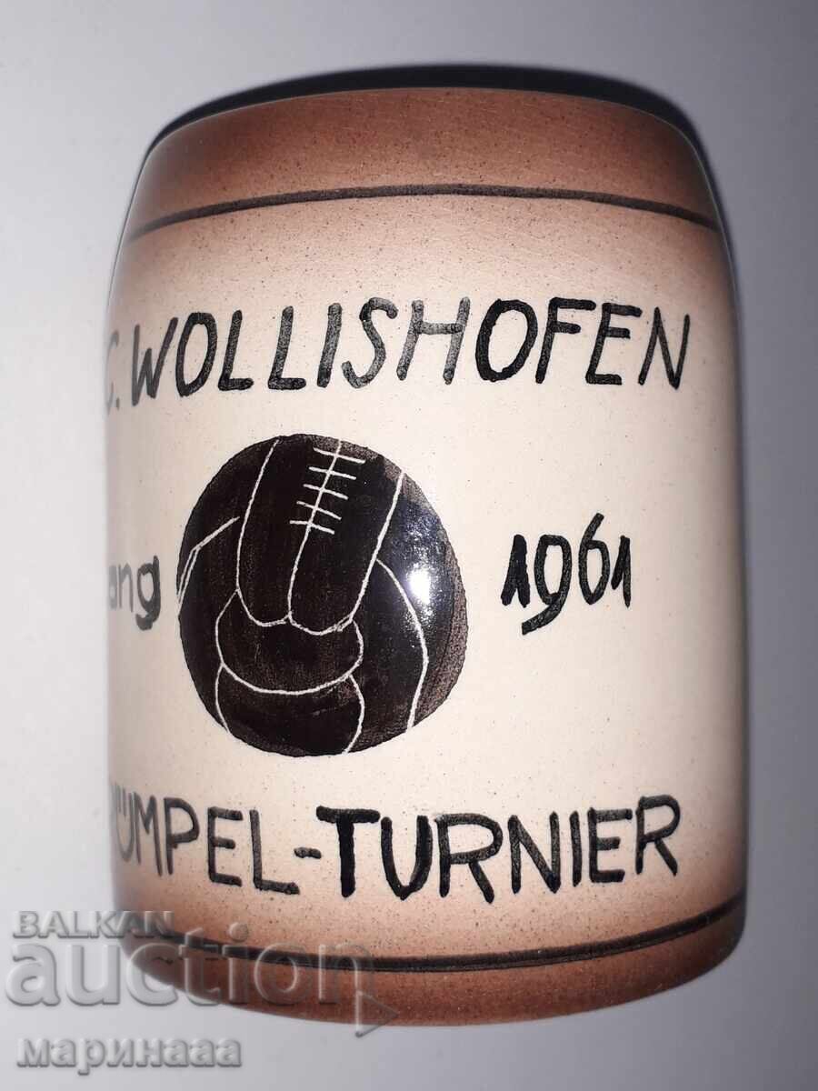 ΚΟΥΠΑ ΒΡΑΒΕΙΟΥ. ΠΟΔΟΣΦΑΙΡΟ. 1961 ΚΟΥΠΑ ΒΡΑΒΕΙΟΥ. ΠΟΔΟΣΦΑΙΡΟ. 1961