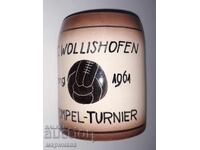 PRIZE MUG. FOOTBALL. 1961