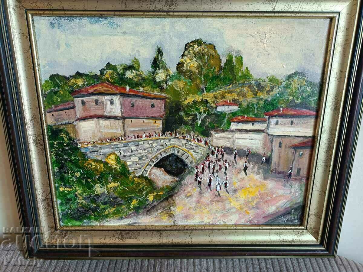 Old oil painting - 5 Old oil painting - 5