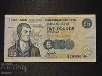 5 pounds 1996 Scotland