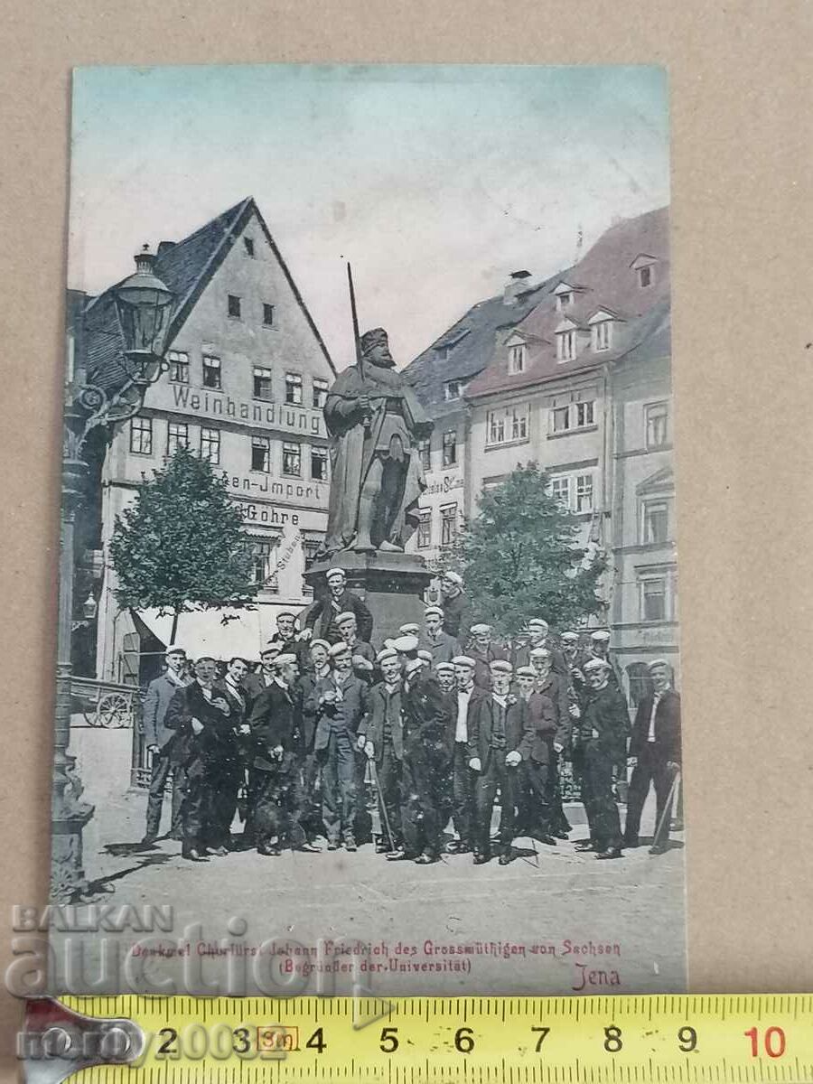 Old postcard Jena - 7