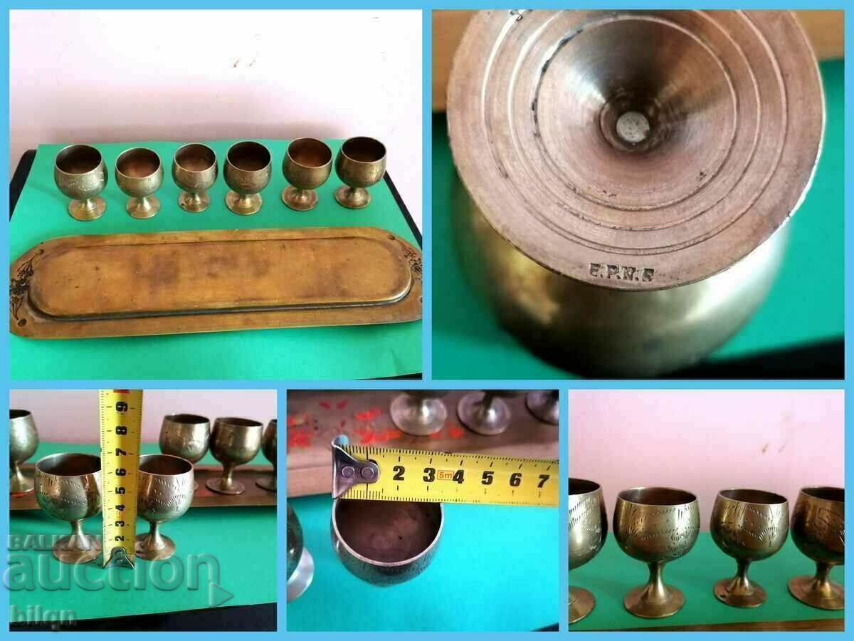 Great Old Bronze Service - 6 Great Old Bronze Service - 6