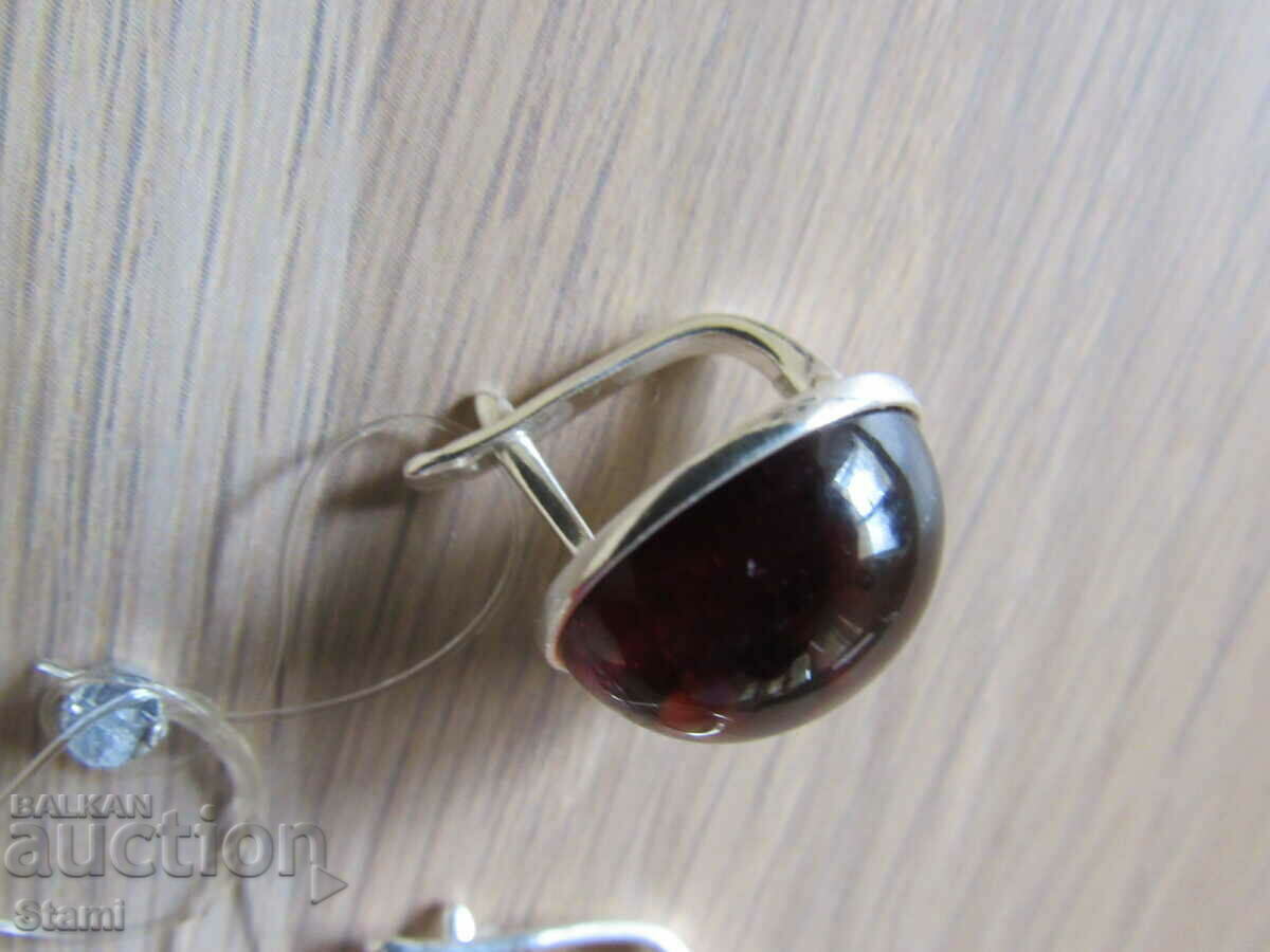 Delivery of Premium Baltic amber earrings Delivery of Premium Baltic amber earrings