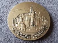French NOTRE DAME CATHEDRAL TOURIST Medal Order Plaque