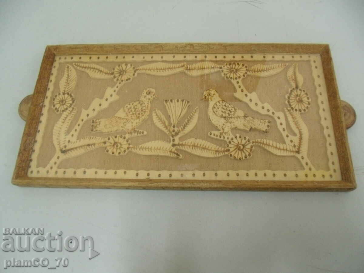 #*7047 old wooden tray - 5 #*7047 old wooden tray - 5