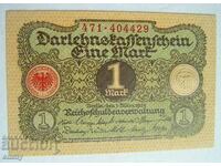 Τραπεζογραμμάτιο Reichsmark - 1 μάρκα, Γερμανία 1920