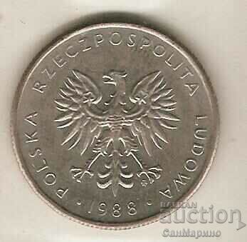 +Poland 10 zlotys 1988 with price 0.80 BGN | € 0.41